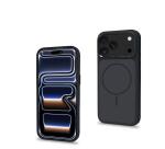 GENUINEMAG1200 - Cover vetro temperato con bordi liquiq silicone compatibile con la tecnologia Magsafe per Apple iPhone 18 Pro / iPhone 17 Pro [IPHONE 18 CASES]