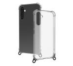 FREEDOM CASE - Cover trasparente in TPU incluso nella confezione laccio collo colore nero per Samsung Galaxy A54 5G/ Galaxy A54 5G Enterprise Edition [FREEDOM]