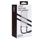 FREEDOM CASE - Cover trasparente in TPU incluso nella confezione laccio collo colore nero per Samsung Galaxy A54 5G/ Galaxy A54 5G Enterprise Edition [FREEDOM]