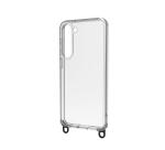 FREEDOM CASE - Cover trasparente in TPU incluso nella confezione laccio collo colore nero per Samsung S23+ 5G [FREEDOM]
