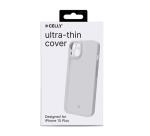 SPACE - Cover morbida super sottile in TPU colore bianco compatibile con Apple iPhone 15 Plus [IPHONE 15 CASES]