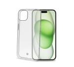 HEXAGEL - Cover trasparente semi rigida, ultra resistente in Poliuretano + Policarbonato compatibile con Apple iPhone 15 Plus [IPHONE 15 CASES]