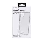 HEXAGEL - Cover trasparente semi rigida, ultra resistente in Poliuretano + Policarbonato compatibile con Apple iPhone 15 Plus [IPHONE 15 CASES]