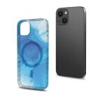 MAGSHADES - Cover semi-trasparente dotata di tecnologia Magsafe, bordi rinforzati, protezione tasti compatibile per Apple iPhone 15