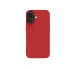 CROMO - Cover in morbido TPU con finitura soft touch colore rosso compatibile con Apple iPhone 16 [IPHONE 16 CASES]