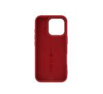 CROMO - Cover in morbido TPU con finitura soft touch colore rosso compatibile con Apple iPhone 16 Pro [IPHONE 16 CASES]