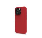 CROMO - Cover in morbido TPU con finitura soft touch colore rosso compatibile con Apple iPhone 16 Pro [IPHONE 16 CASES]
