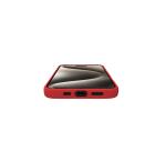 CROMO - Cover in morbido TPU con finitura soft touch colore rosso compatibile con Apple iPhone 16 Pro [IPHONE 16 CASES]