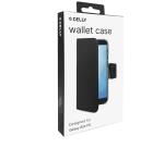WALLY - Custodia a libro in pelle sintetica con chiusura flap magnetico, slot per carte e funzione stand compatibile con Samsung Galaxy S24 FE/ Galaxy S24 FE Enterprise Edition