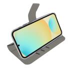 WALLY - Custodia a libro in pelle sintetica con chiusura flap magnetico, slot per carte e funzione stand compatibile con Samsung Galaxy S24 FE/ Galaxy S24 FE Enterprise Edition