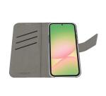 WALLY - Custodia a libro in pelle sintetica con chiusura flap magnetico, slot per carte e funzione stand colore nero compatibile con Samsung Galaxy A57 5G/ Galaxy A57 5G EE