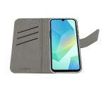 WALLY - Custodia a libro in pelle sintetica con chiusura flap magnetico, slot per carte e funzione stand colore nero compatibile con Galaxy A18 5G/ A18 4G/A17 5G/ A17 4G/ A17 5G EE