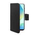 WALLY - Custodia a libro in pelle sintetica con chiusura flap magnetico, slot per carte e funzione stand colore nero compatibile con Galaxy A18 5G/ A18 4G/A17 5G/ A17 4G/ A17 5G EE