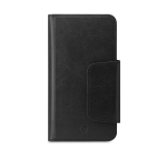 DUOMO - Custodia a libro con chiusura magnetica, slot porta carte colore nero compatibile con gli smartphone fino a 6.5" dimensione display - RECYCLE
