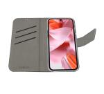 WALLY - Custodia a libro in pelle sintetica con chiusura flap magnetico, slot per carte e funzione stand colore nero compatibile con Google Pixel 9/ Pixel 9 Pro