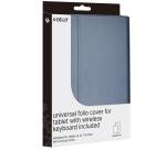 UNIKEYBTAB - 9" - 11" Universal Tablet folio cover+Wireless Keyboard
