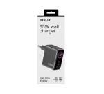 TCSCREEN2C1A65W - 65W GaN Wall Charger with integrated Screen G