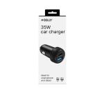 CC1USBC1USBA35W - Caricabatteria da auto con doppia porta USB-C e USB-A, potenza massima 35 Watt, tecnologia Power Delivery, compatibile anche con camion