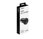CC1USBC1USBA35W - Caricabatteria da auto con doppia porta USB-C e USB-A, potenza massima 35 Watt, tecnologia Power Delivery, compatibile anche con camion