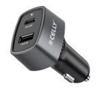 CC1USBC1USBA65W - 65W USB-A/USB-C Car Charger