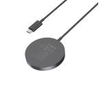 MAGCHARGEPROQI2 - Basetta di ricarica Magsafe con cavo USB-C integrato, potenza massima 15 Watt, Tecnologia Qi2