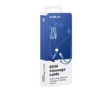 USBC2MC60W - 3-in-1 USB-C Cable: 60W Fast Charging, Adjustable Lanyard & Massage Function