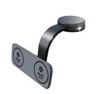 GHOSTSUPMAGDUO - Supporto Doppio universale magnetico da auto, compatibile con la tecnologia Magsafe, rotazione 360°, utilizzo cruscotto/parabrezza