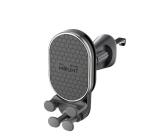 SLIDEHOLDER - Supporto universale meccanico da auto, utilizzo bocchette di aereazione, blocco automatico, impugnatura ad uncino, compatibile fino a 7"