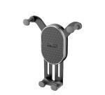 SLIDEHOLDER - Supporto universale meccanico da auto, utilizzo bocchette di aereazione, blocco automatico, impugnatura ad uncino, compatibile fino a 7"