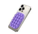 FIXSQUARE- Ventosa d applicare sul retro dello smartphone, utilizzo video e selfie, materiale silicone, tenuta forte, forma quadrata