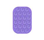 FIXSQUARE- Ventosa d applicare sul retro dello smartphone, utilizzo video e selfie, materiale silicone, tenuta forte, forma quadrata