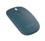 KITTRAVEL - Kit Viaggio per lavorare in mobilità, tastiera wireless pieghevole, mouse wireless, mousepad, supporto smartphone, cavo USB-C