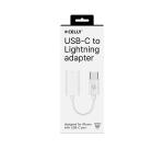 USBCLIGHTADAPT - Adattatore per cuffie, porta lightning a porta USB-C
