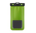 SPLASHBAG25 - Custodia impermeabile per smartphone fino a 7", design trasparente, chiusura ermetica, laccio a collo incluso