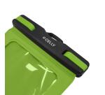 SPLASHBAG25 - Custodia impermeabile per smartphone fino a 7", design trasparente, chiusura ermetica, laccio a collo incluso