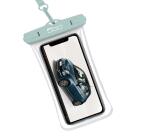 SPROOFBAG500 - Custodia impermeabile compatibile con smartphone fino a 7" , certificato IPX8. TPU trasparente morbido, chiusura ermetica [500 COLLECTION]
