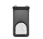 SPLASHBAGFL - Custodia impermeabile galleggiante per smartphone fino a 7.2", design trasparente, chiusura ermetica, laccio da collo integrato