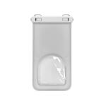 SPLASHBAGFL - Custodia impermeabile galleggiante per smartphone fino a 7.2", design trasparente, chiusura ermetica, laccio da collo integrato