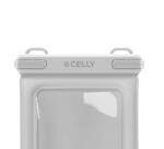 SPLASHBAGFL - Custodia impermeabile galleggiante per smartphone fino a 7.2", design trasparente, chiusura ermetica, laccio da collo integrato