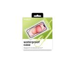 SPLASHBAG24 - Custodia impermeabile per smartphone fino a 7", design trasparente, chiusura ermetica, laccio a collo incluso