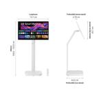 LG 32U889SA-W computer monitor 80 cm (31.5") 3840 x 2160 pixels 4K Ultra HD LCD Touchscreen Kiosk White