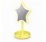 =>>MM MIRROR STAR SHAPE YELLOW