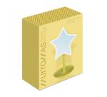 =>>MM MIRROR STAR SHAPE YELLOW