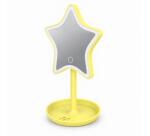 =>>MM MIRROR STAR SHAPE YELLOW