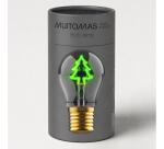 MUITOMAS - Lampada a bulbo a forma di lampadina a tema Natalizio