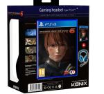 DEAD OR ALIVE 6+HEADPHONES PS4