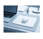 XMICEPAD-W Mouse Pad Poliestere Bianco con base in gomma 23x19 cm