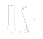 E-PAPER LEGGIO - COLORE BIANCO VESA 200X200