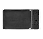 NILOX TECH - Custodia universale per Notebook/Laptop/Tablet fino a 13,3" con doppia ricarica wireless, ricarica 2 dispositivi, custodia che funge da tappetino mouse