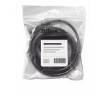 NILOX TECH - Cavo di rete Ethernet RJ45 CAT 5E, maschio a maschio, lunghezza cavo 3 mt, guaina PVC flessibile e resistente